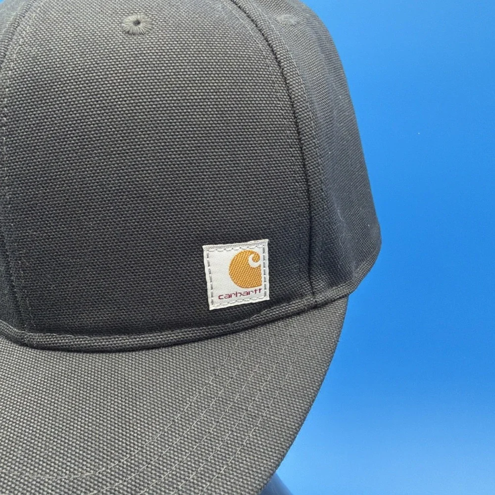 Carhartt Ashland Cap Adjustable Snapback Authentic Canvas Hat Flat Brim Fast Dry